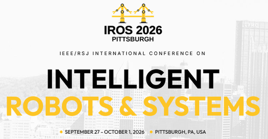 Logo for the  IEEE/RSJ International Conference on Intelligent Robots and Systems (IROS)